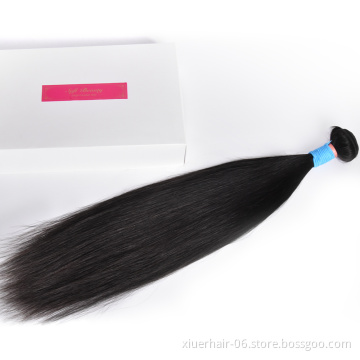 Raw Mink Vendor 12A Grade Brazilian Straight Blend with Closure Bundles Cuticle Aligned Hair Virgin Human